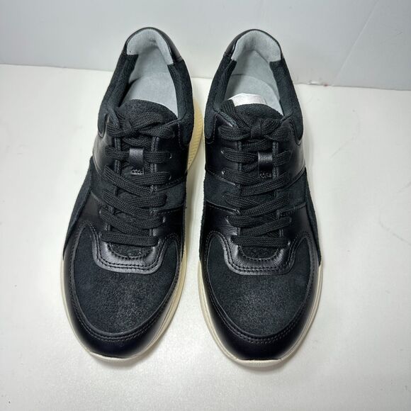 O by Everlane The Trainer Sneaker Leather Women's Shoes Black US M5/US W7 NWOB - Picture 5 of 9
